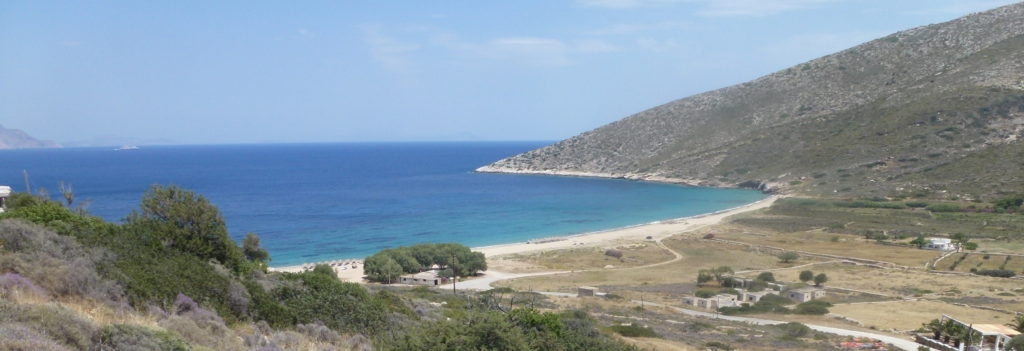 The beach at Ayia Theodoti 