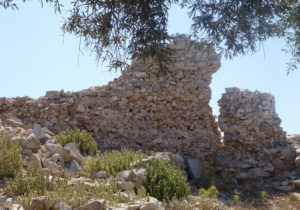 The walls of Paleokastro