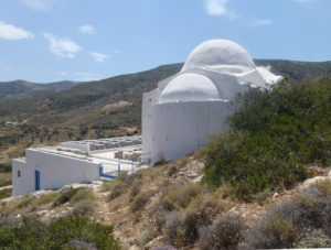 The white dome of Ayia Theodoti 
